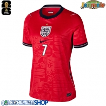 Maglie da calcio Inghilterra Bukayo Saka #7 Seconda Maglia Femminile Mondiali 2026  Manica Corta